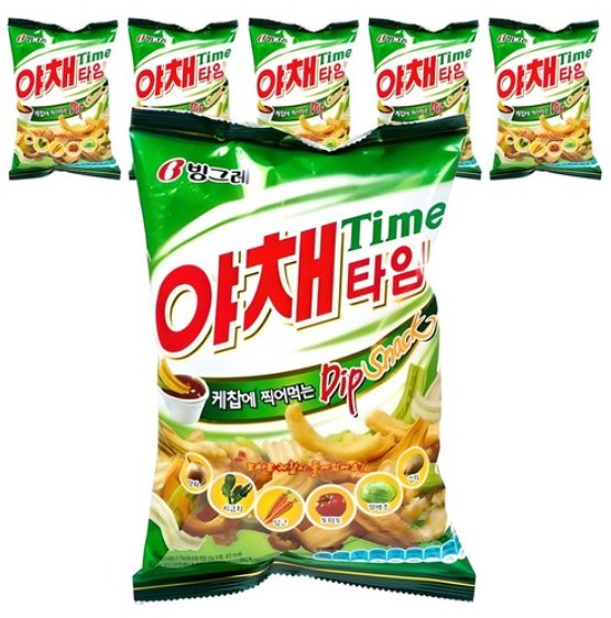 빙그레 야채타임, 70g, 6개