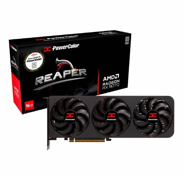 [PowerColor] 라데온 RX 9070 REAPER D6 16GB 대원씨티에스