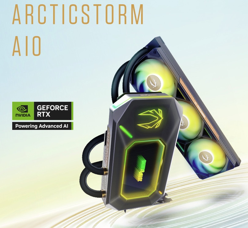 ZOTAC GAMING 지포스 RTX 5090 Arcticstrom AIO