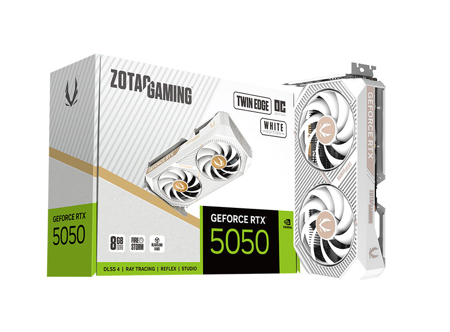 [특가] ZOTAC RTX 5050 TWIN EDGE OC WHITE 8GB