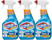 유한락스 멀티액션 욕실청소용 세정제, 510ml, 3개
